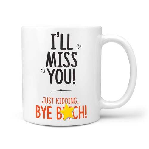 Funny leaving work gift - leaving,