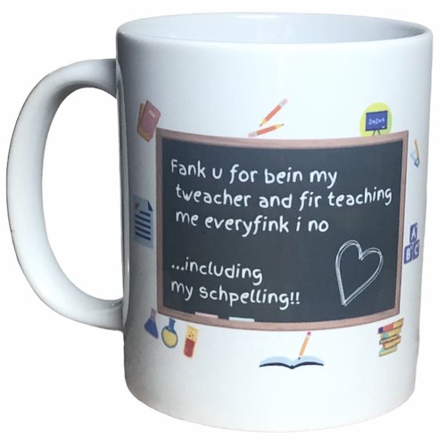 Funny teacher leaving mug - funny,
