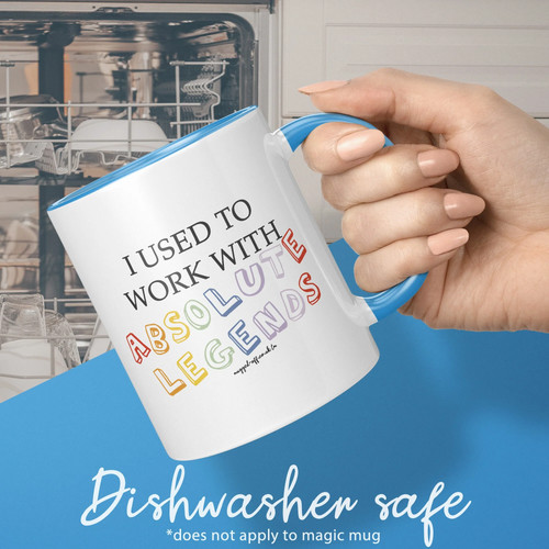 Leaving gift mug - mug, light