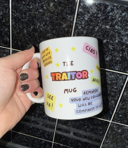 Traitor mug leaving gift funny - gift,
