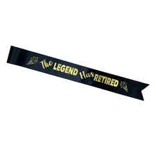 Retirement Sash – The Legend