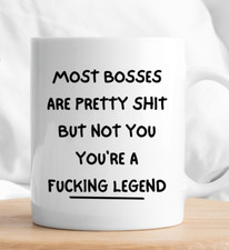 Mug For Boss Novelty Funny