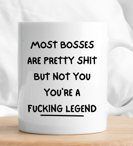 Mug for boss novelty - for, funny