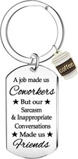 Funny Coworker Keyring Gifts