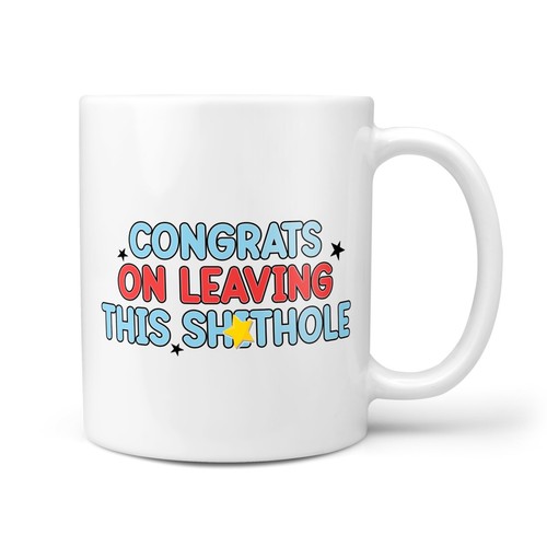 Funny rude leaving gift - rude, for