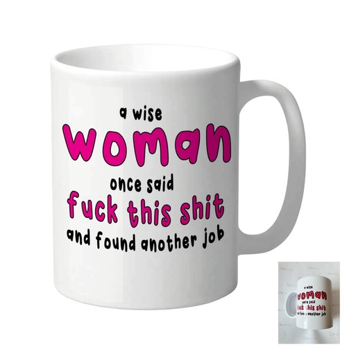 Funny mug wise woman - mug,