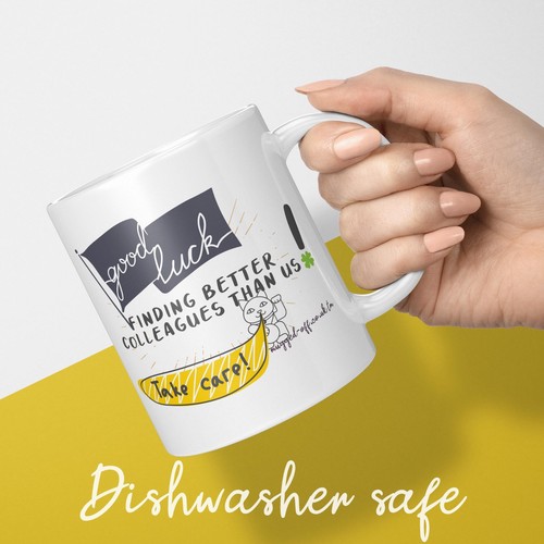 Funny leaving gift mug - gift,
