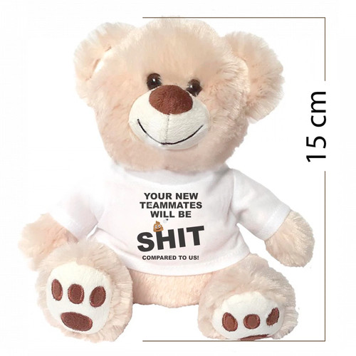 Funny leaving gift teddy - gift, new