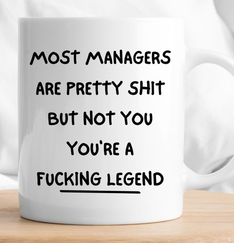 Mug for manager novelty funny - mug,