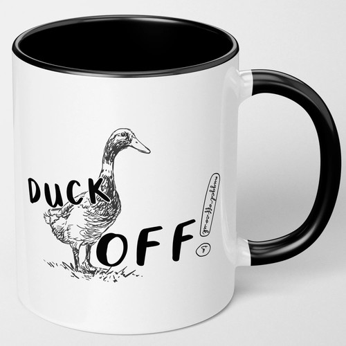 Funny mug leaving - mug,,