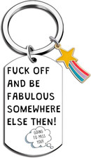 Funny Keyring Funny Coworker