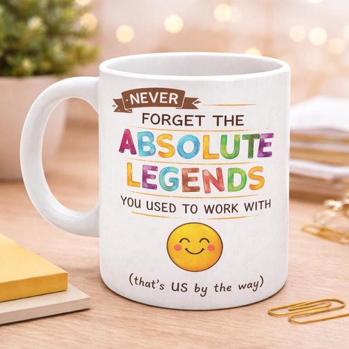 Leaving mug funny ceramic - mug,
