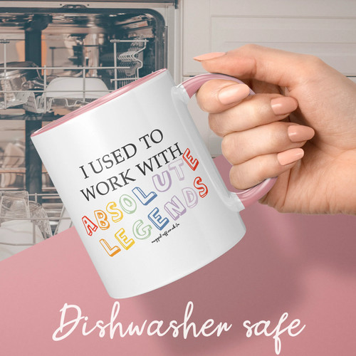 Funny leaving mug - funny, mug,