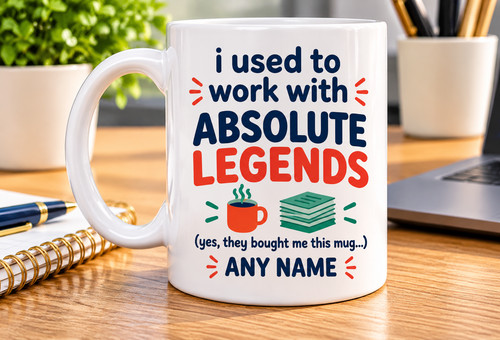 Personalised work colleague - personalised,