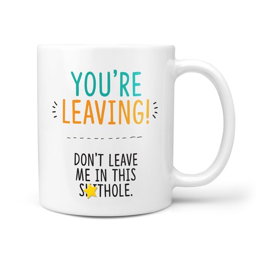 Funny leaving work gift - gift, for
