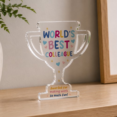 World best colleague acrylic - colleague,