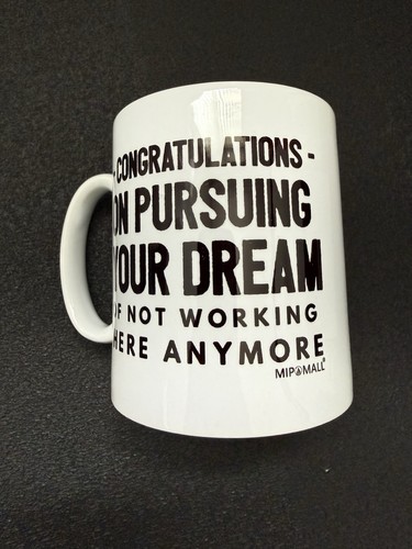 Funny leaving job - leaving, mug