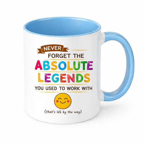 Leaving gift mug funny - gift,